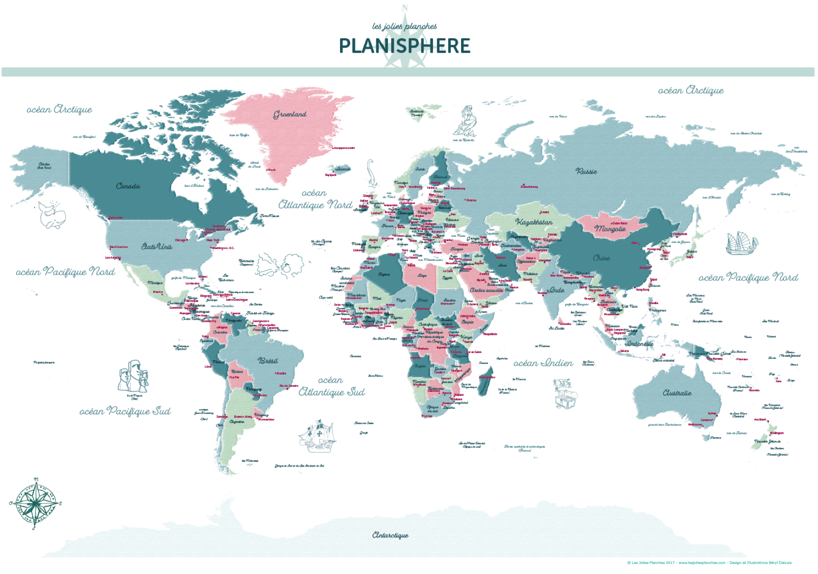 Planisphère - Achat Guide Touristique